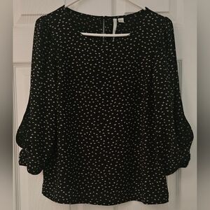 LC Lauren Conrad 3/4 Sleeve Blouse